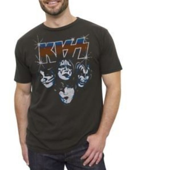 Junk Food Kiss My Ass  metal rock Official T-Shirt L NWT - Picture 2 of 5